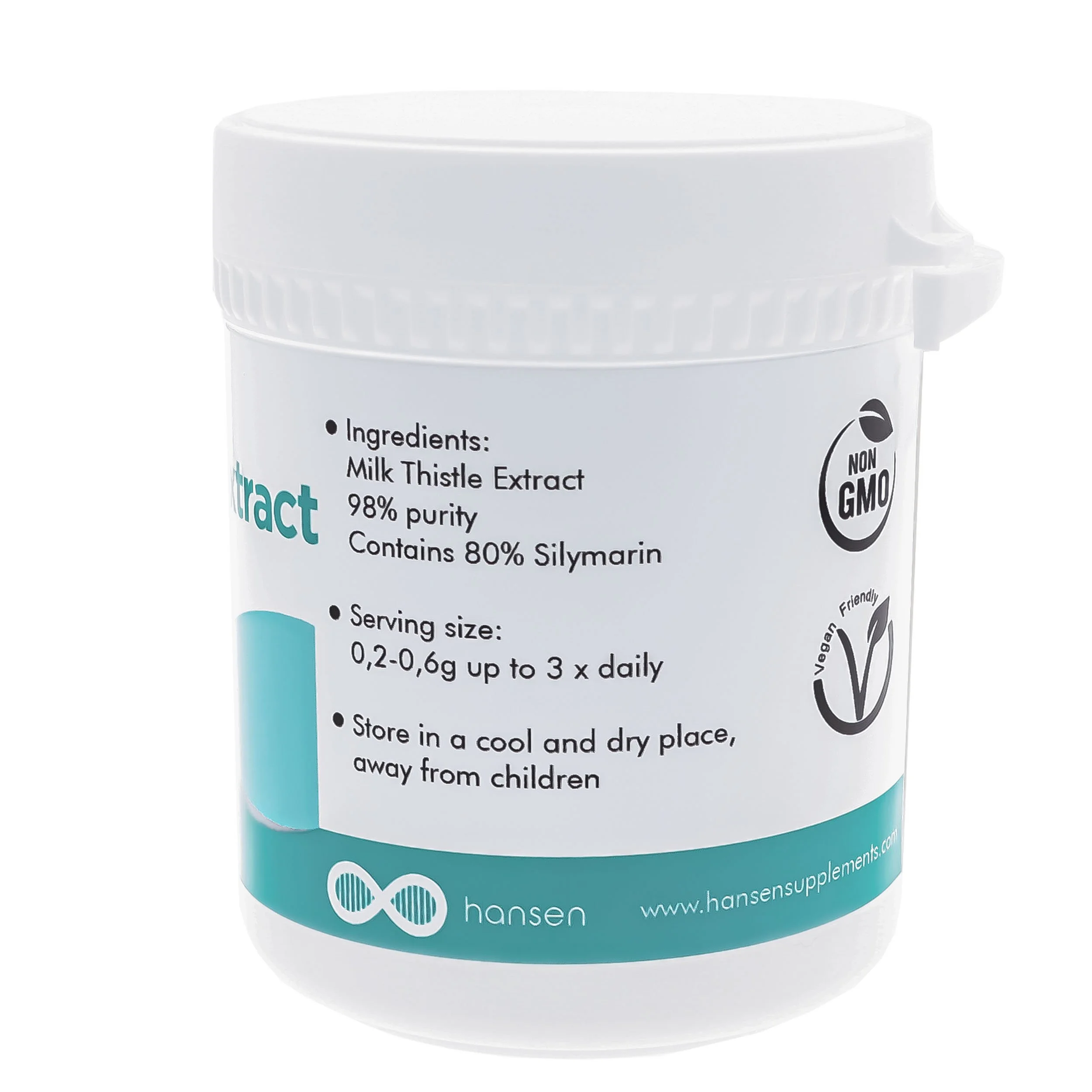 Milk Thistle Extract 50g — Hansen Supplements Pure NMN, Resveratrol