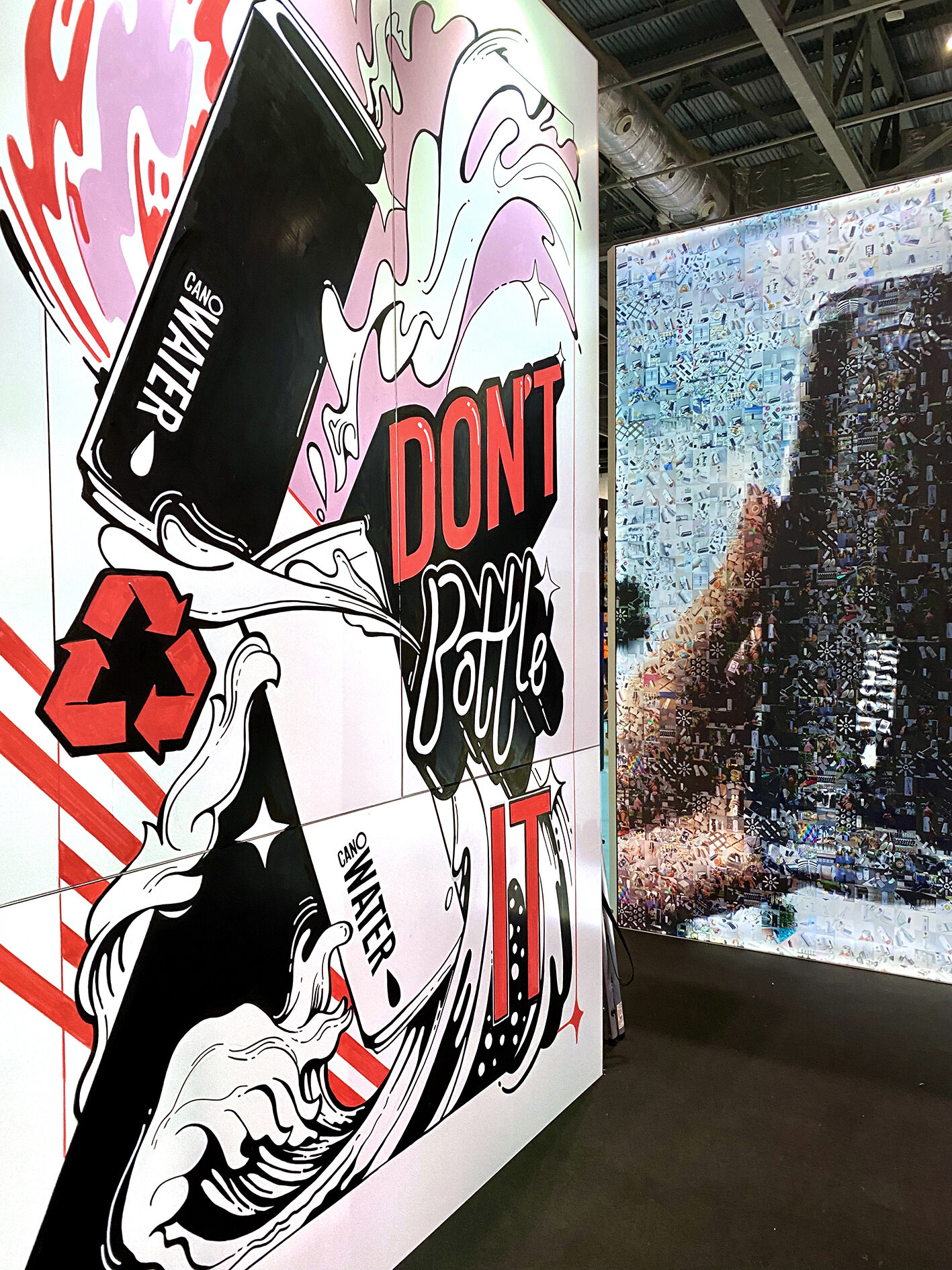 CanO Water Live Mural