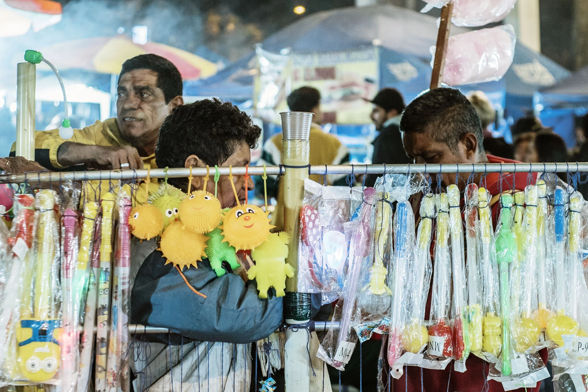 Christmas sellers in the national park (Copy)