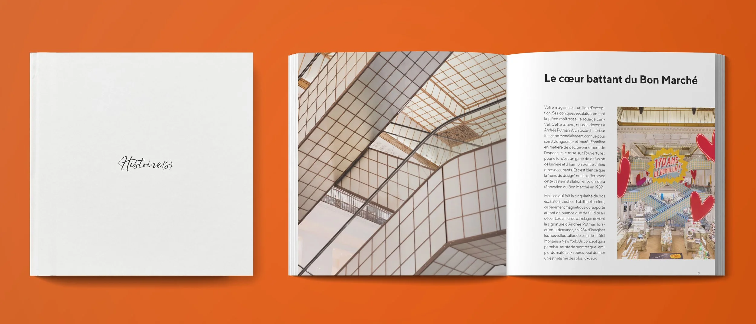 livre Le Bon marché Florence le Maux