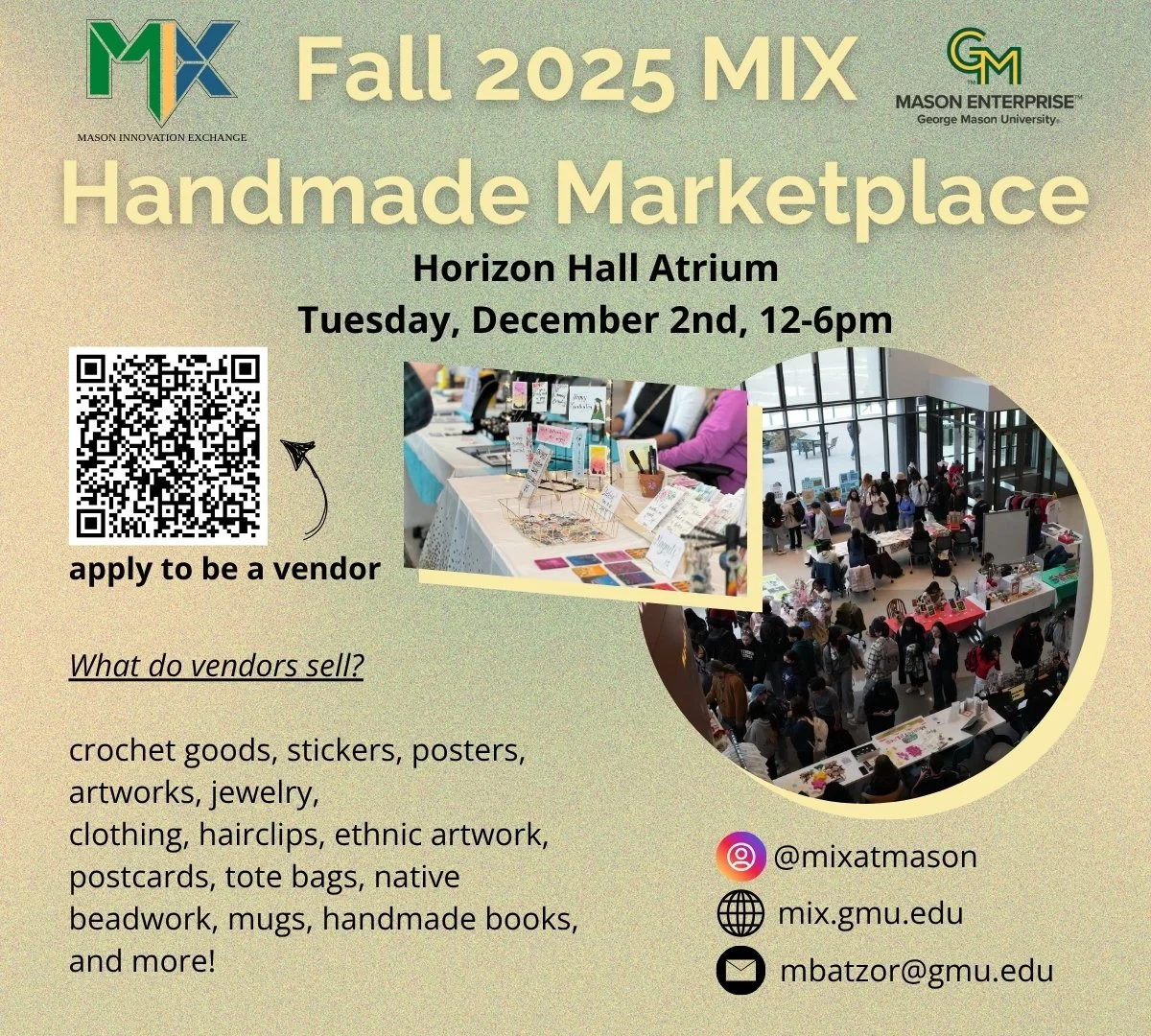 The Fall 2025 Handmade Marketplace is Coming!