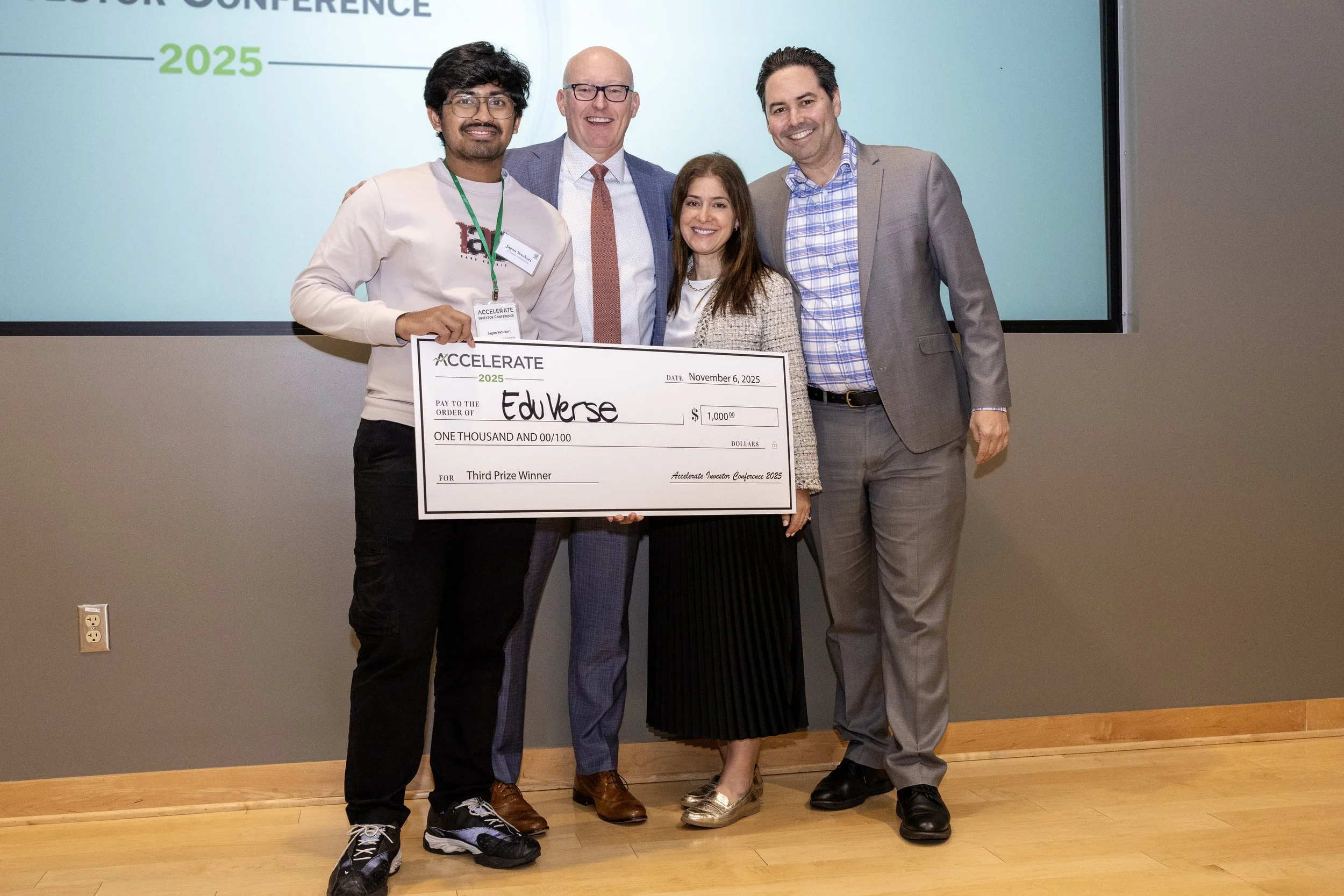 EduVerse wins at the Accelerate Investor Conference!