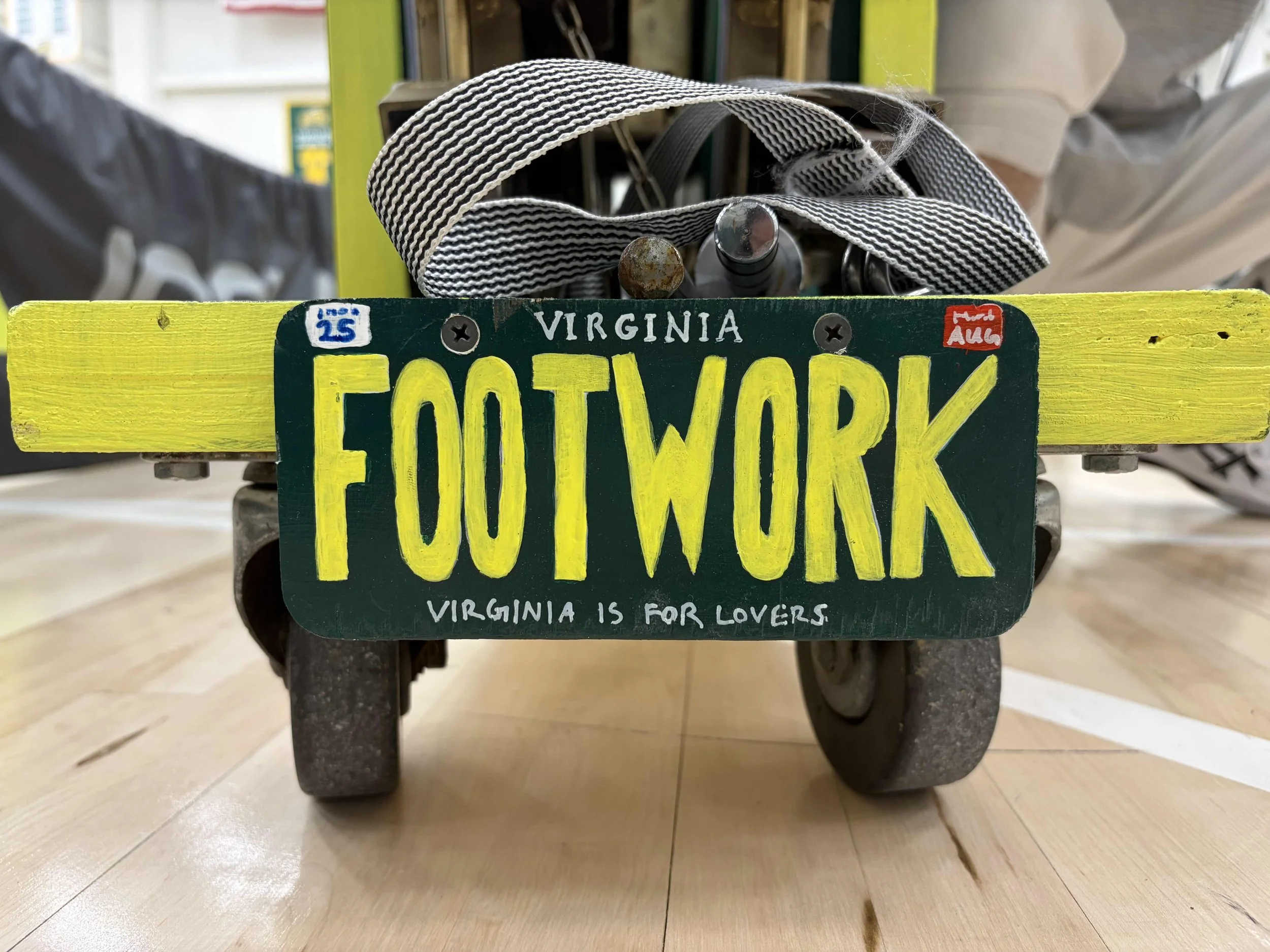 Wheelchair Fencing Platform Dolly Made in the MIX