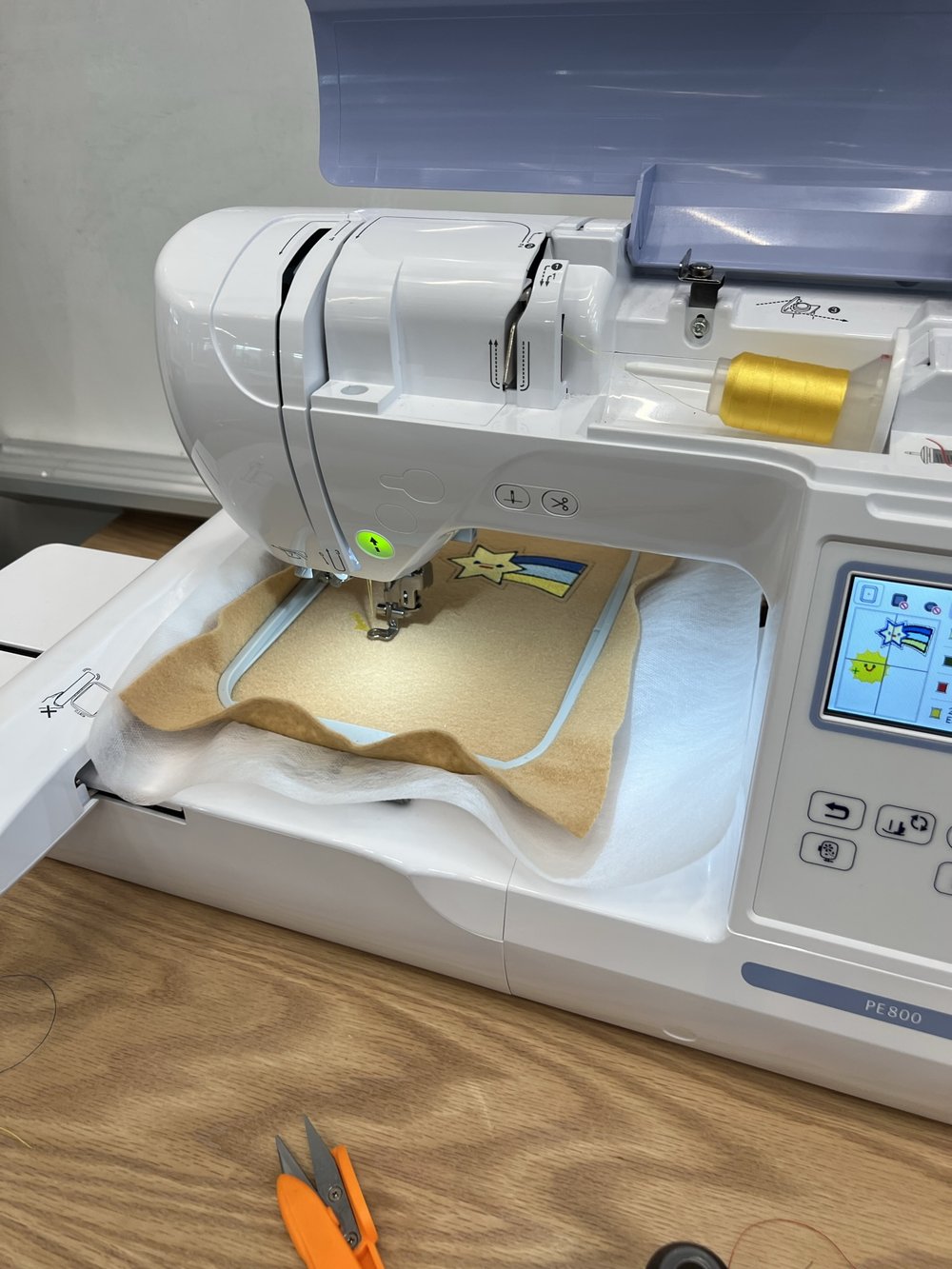 Brother PE800 Embroidery Machine 3D model