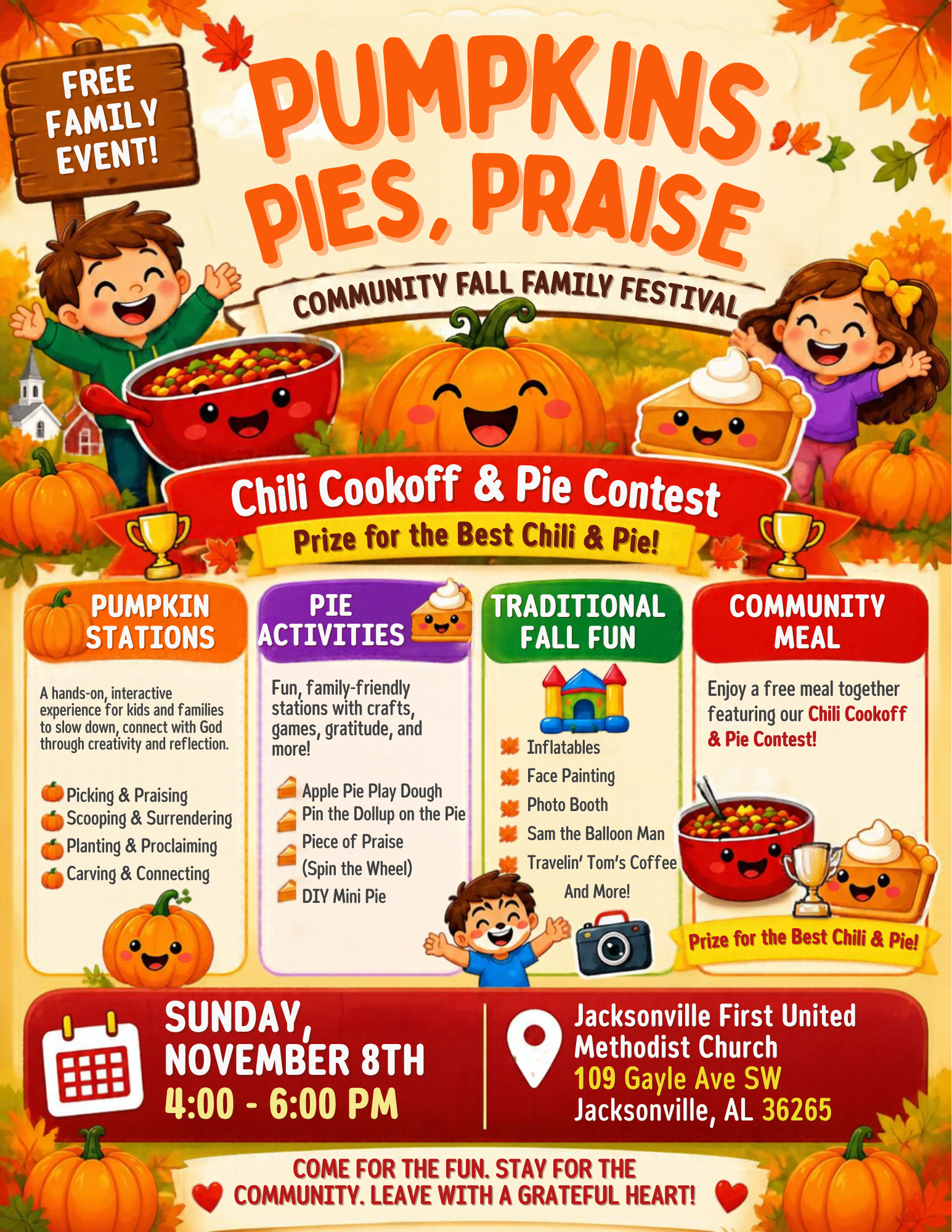 Pumpklin Pies, Praise  Jax Kids .png