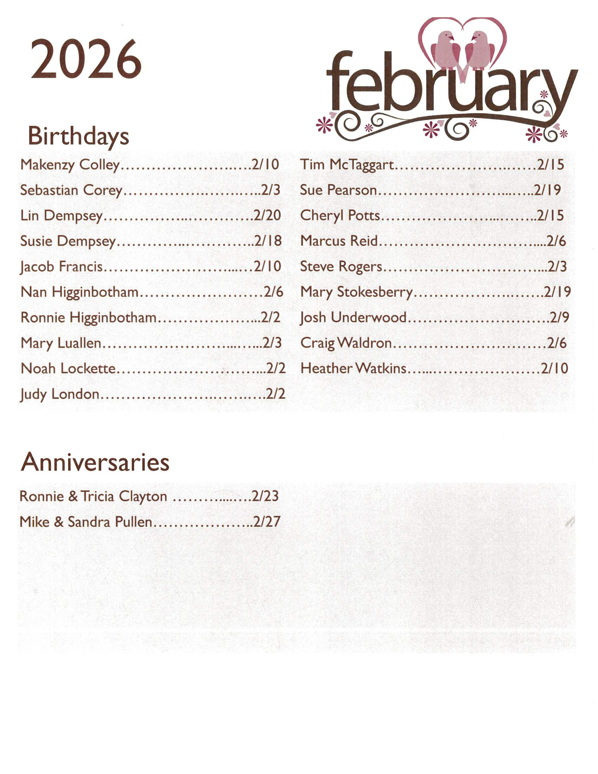 Birthdays & Anniversaries February 20261.png