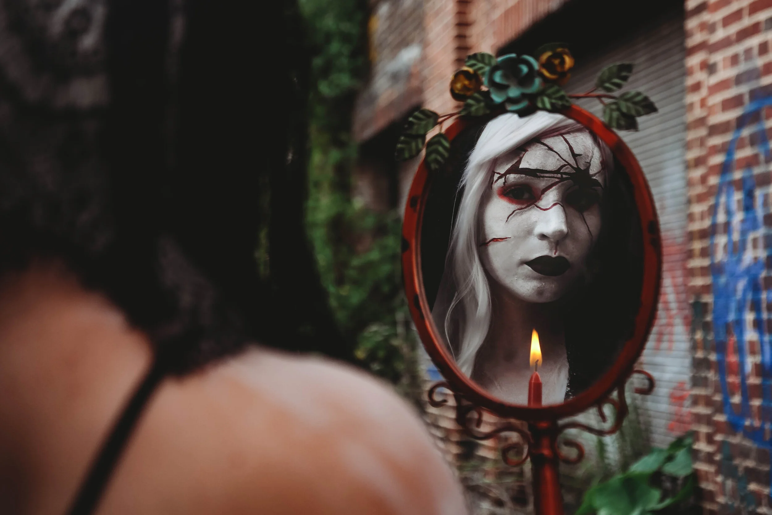 Tia Griffin as Bloody Mary.