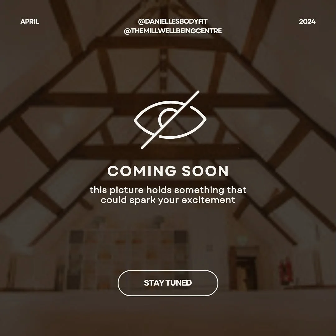 👀✨🤩

@themillwellbeingcentre 

#newclass #fitnessjourney #comingsoon #relaunch