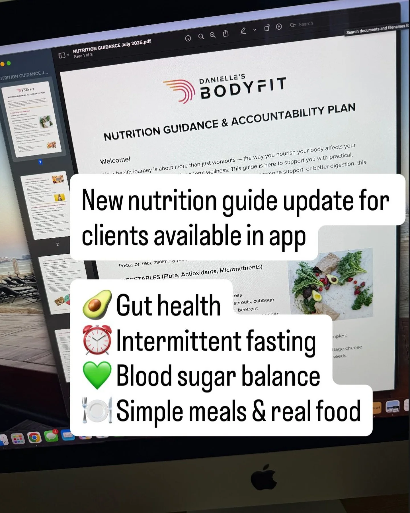 After a couple of years of trying, tweaking and living it myself, I&rsquo;ve updated my nutrition guidance to reflect what works.

It&rsquo;s simple, realistic and designed to support ❤️