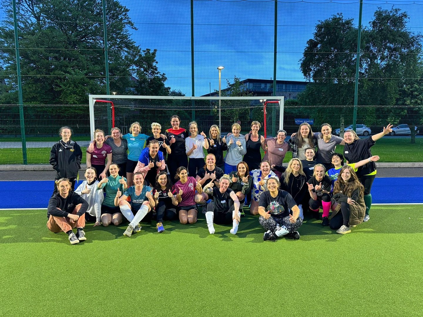 First session✔️ and what an evening for it☀️ 

Thank you to everyone who came down to our first session of 2024. If you&rsquo;re still on the fence about joining - come down next week and give it a go (just look at those happy faces)🫶