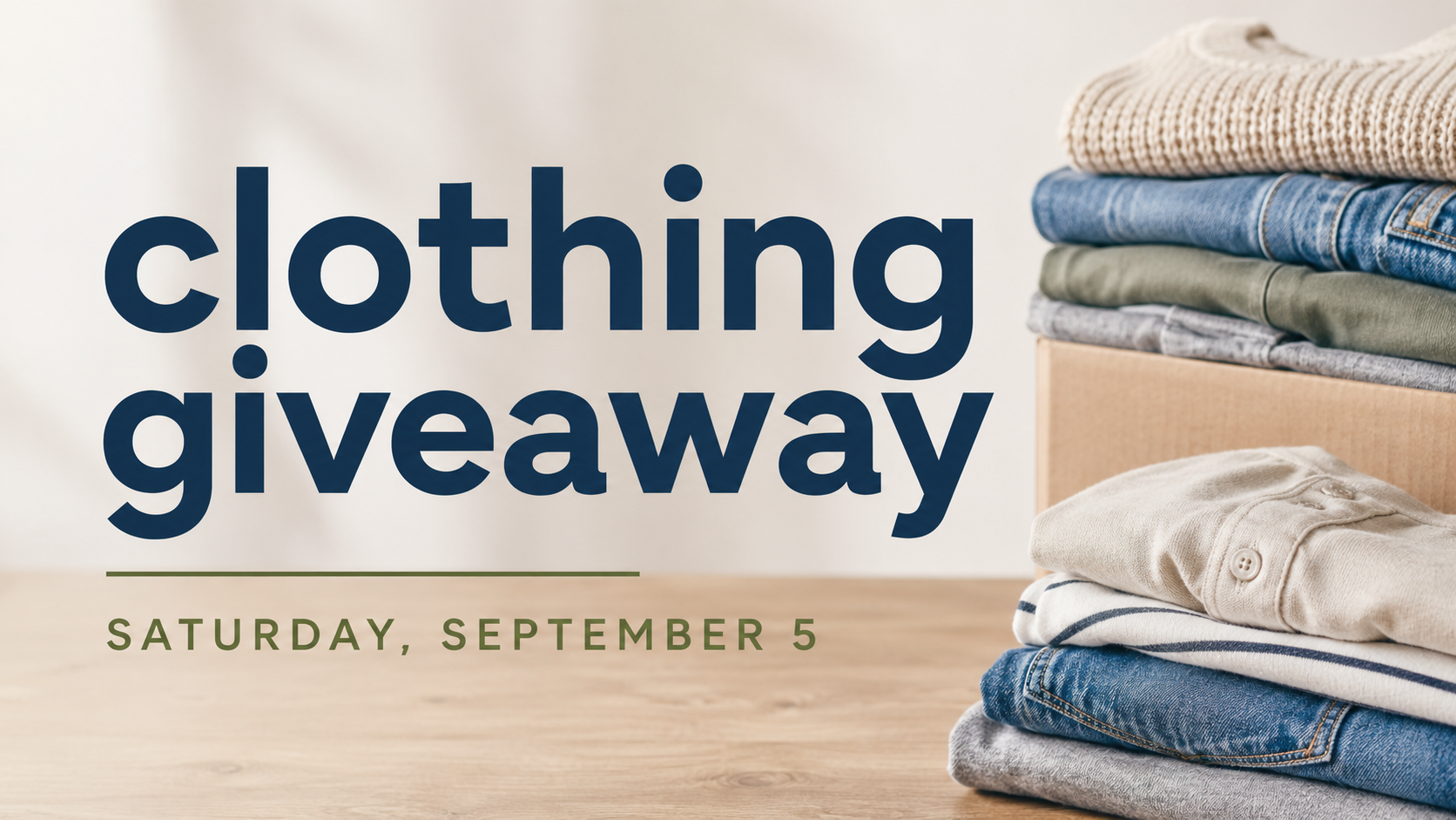 Free Clothing Giveaway