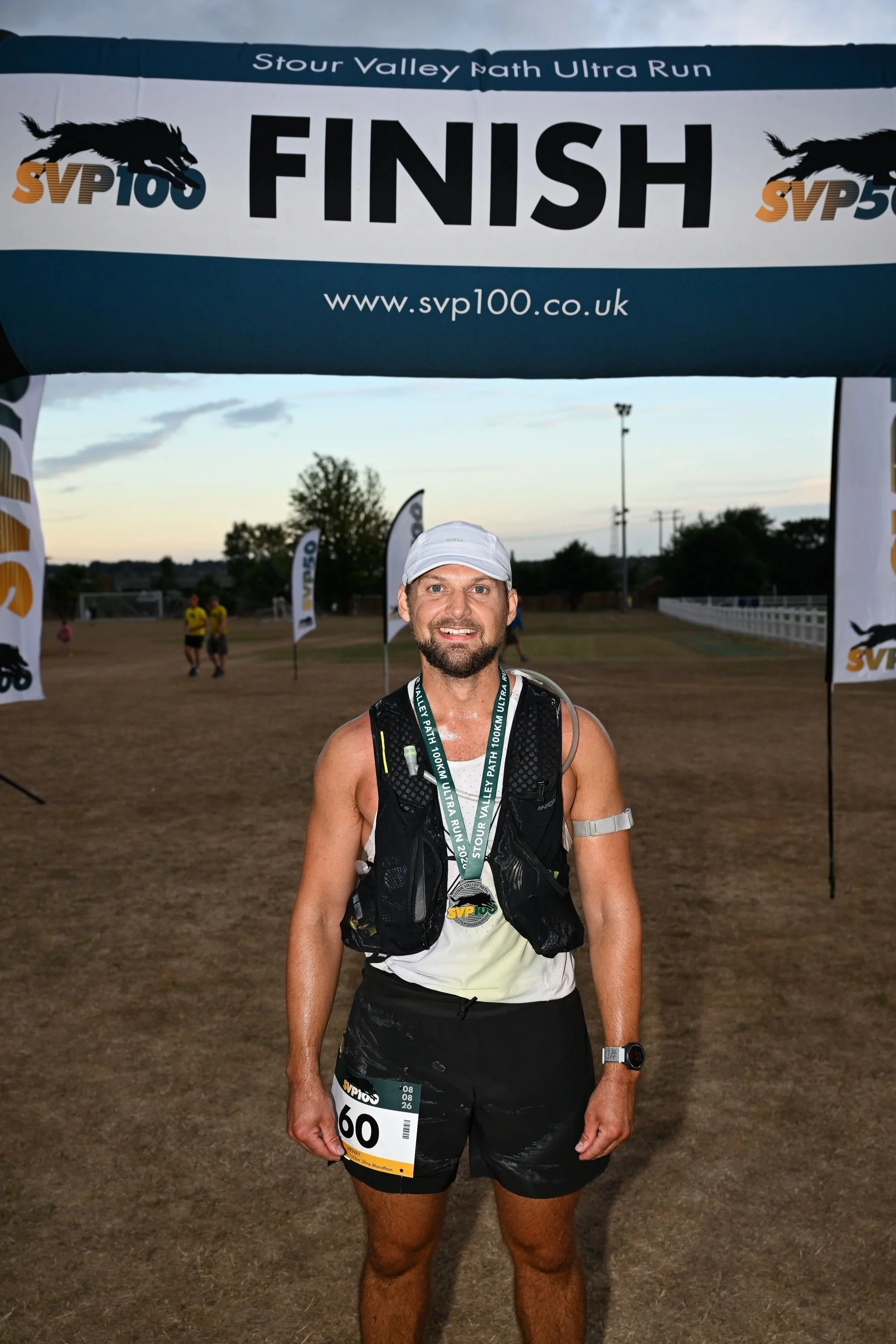 Hybrid Coach Henry Ives after placing 14th in his most recent 100km Ultramarathon