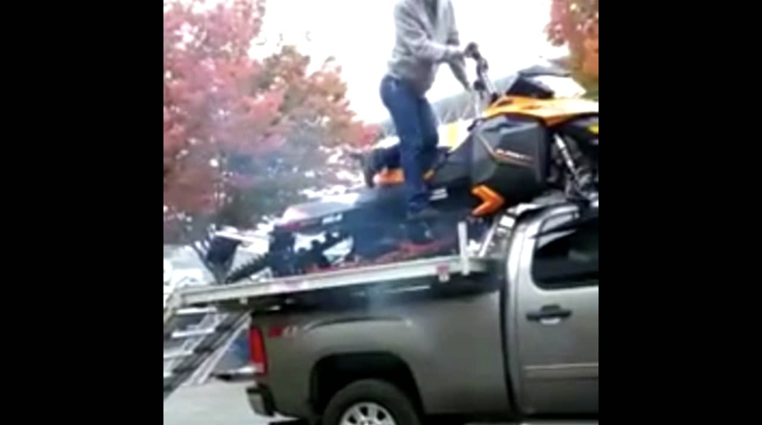 How to Not Load Your Snowmobile