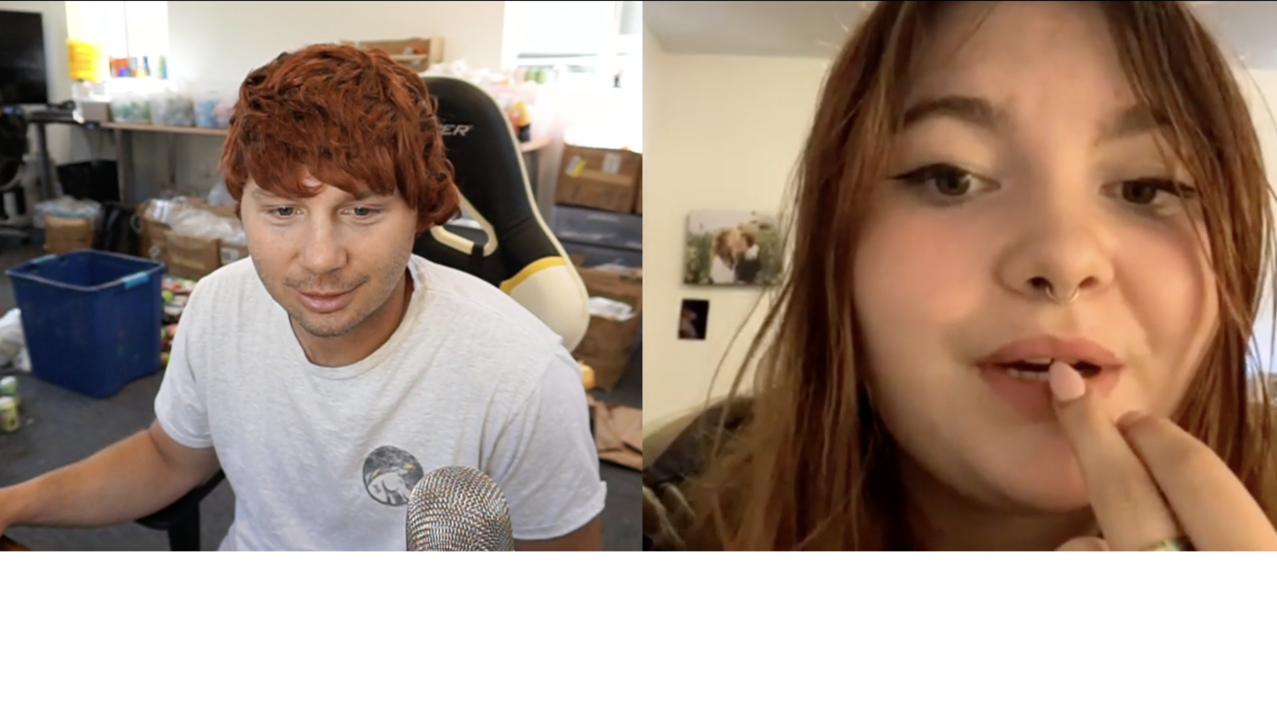 Freckles Has Come Back To Chatroulette