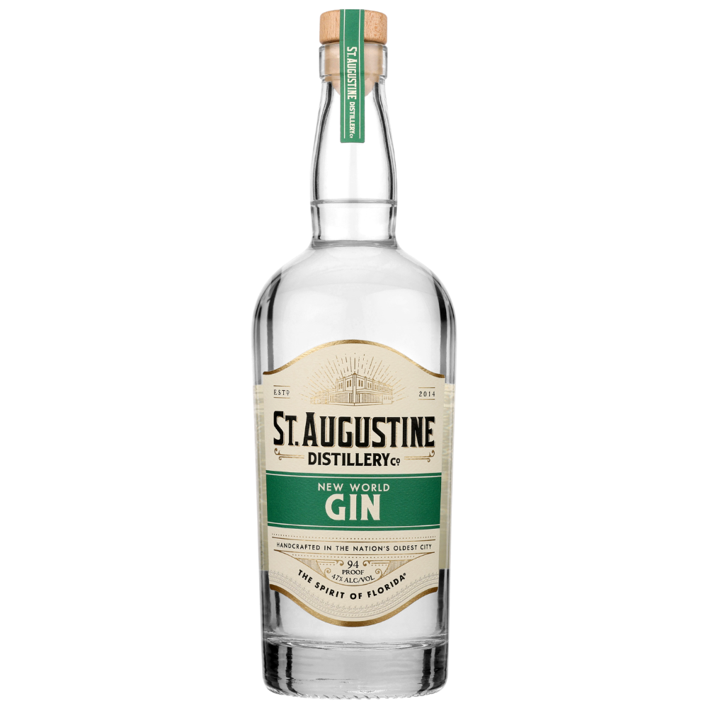 New World Gin Bottle