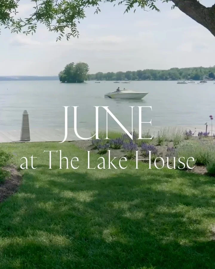 June at The Lake House is something special. The lake is warming up, Sand Bar is back in full swing, and the days stretch just a little longer. Share this with someone you want to plan a summer lake vacation with. 💚☀️