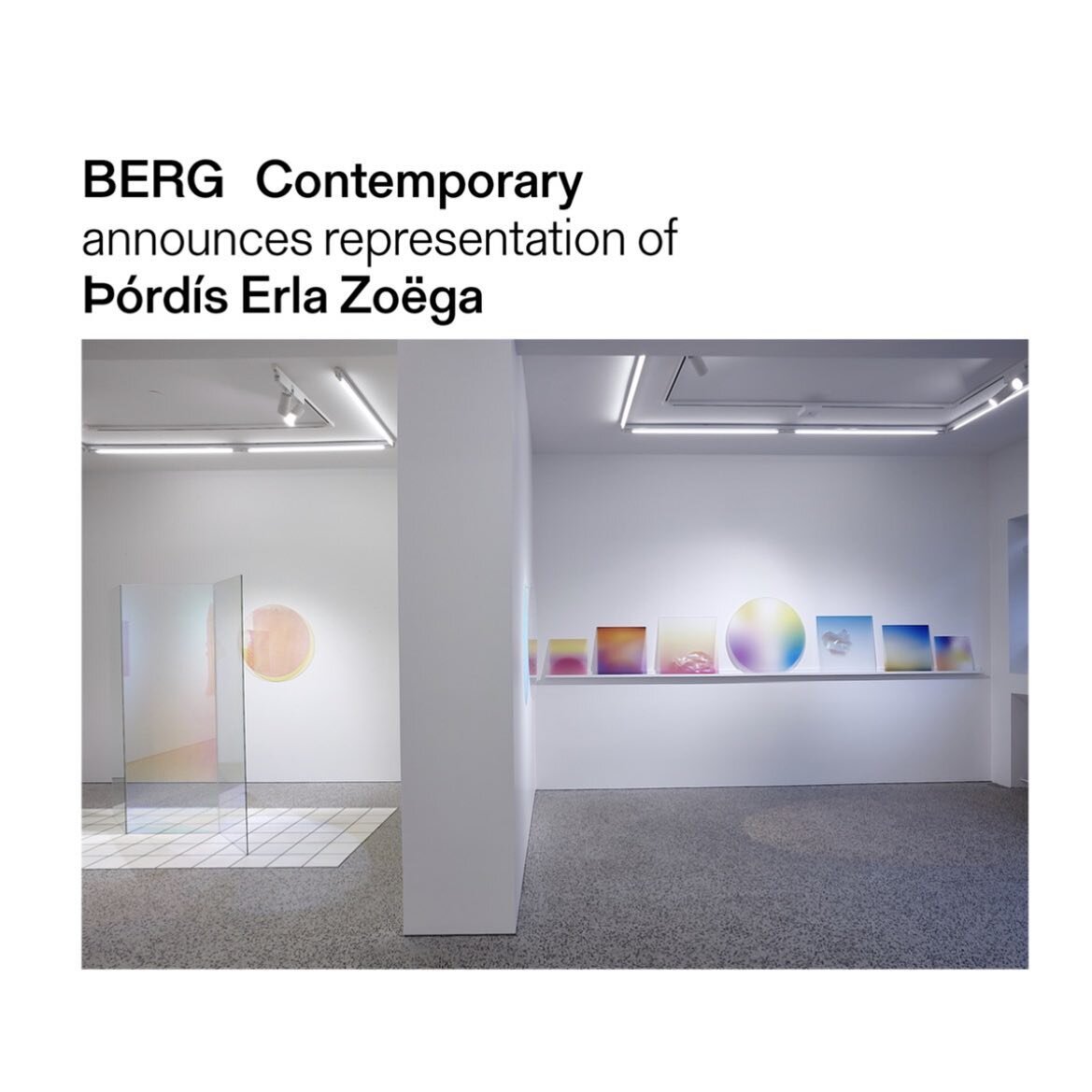 I am very honored and excited for the next chapter with dream gallery @bergcontemporary 💎 

My solo exhibition Spaced Out has been extended until December 30th 🥳 Come by and check out the side dimension while Christmas shopping.