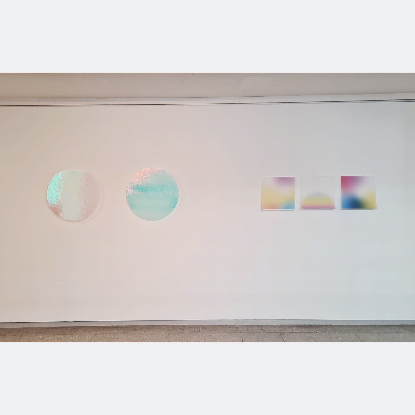 Summer Selection @spectagallery currently inhabits the gallery, with works by gallery artists. Get in touch to make an appointment to see the works.

Works shown:

Bjarmi (Flare), 2020
Textured acrylic glass with pink dichroic film, ed. 30
&Oslash; 6