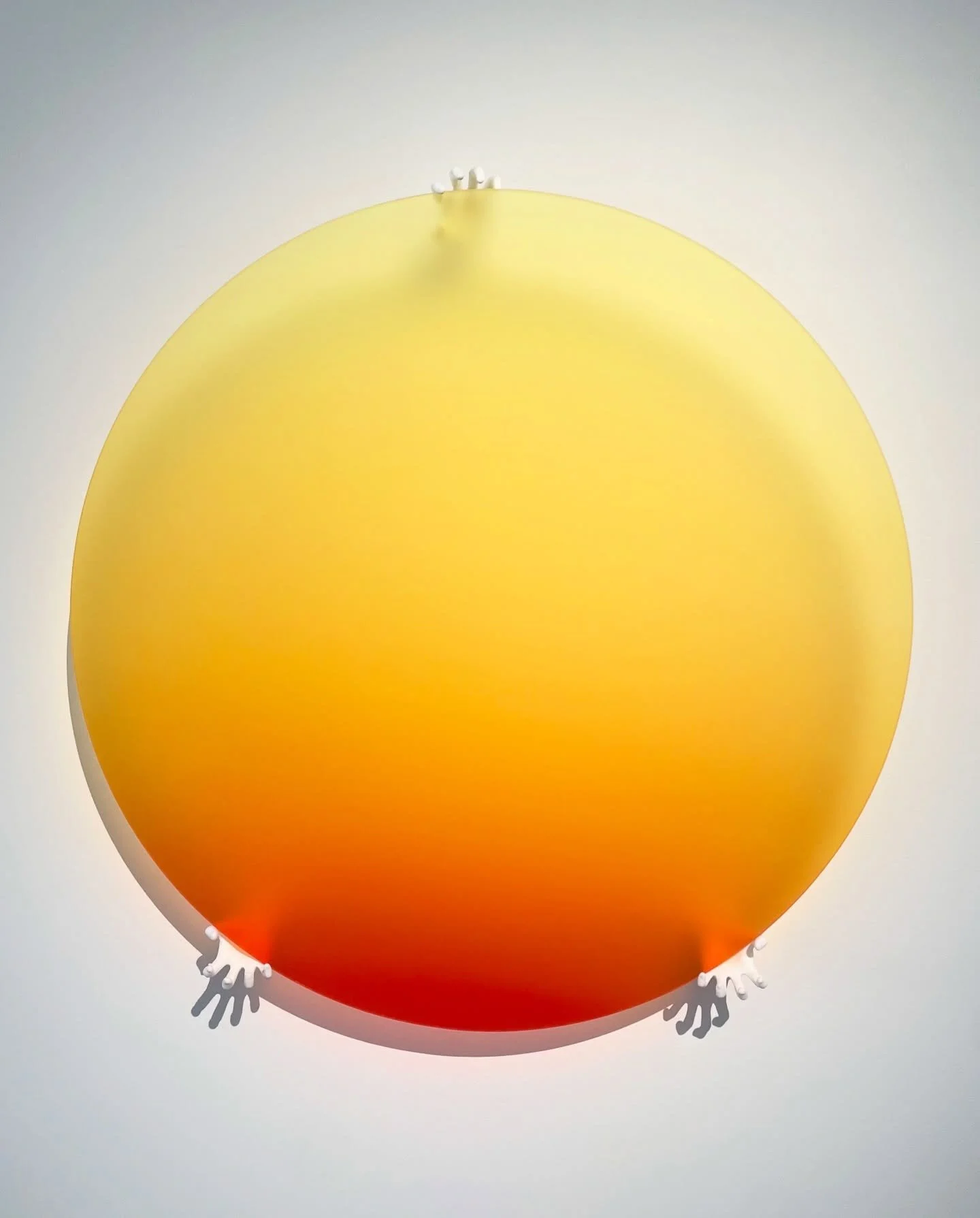 Dawn
2026
Acrylic glass, 3d printed hand fastenings

Part of Domestic Sci-fi @bergcontemporary