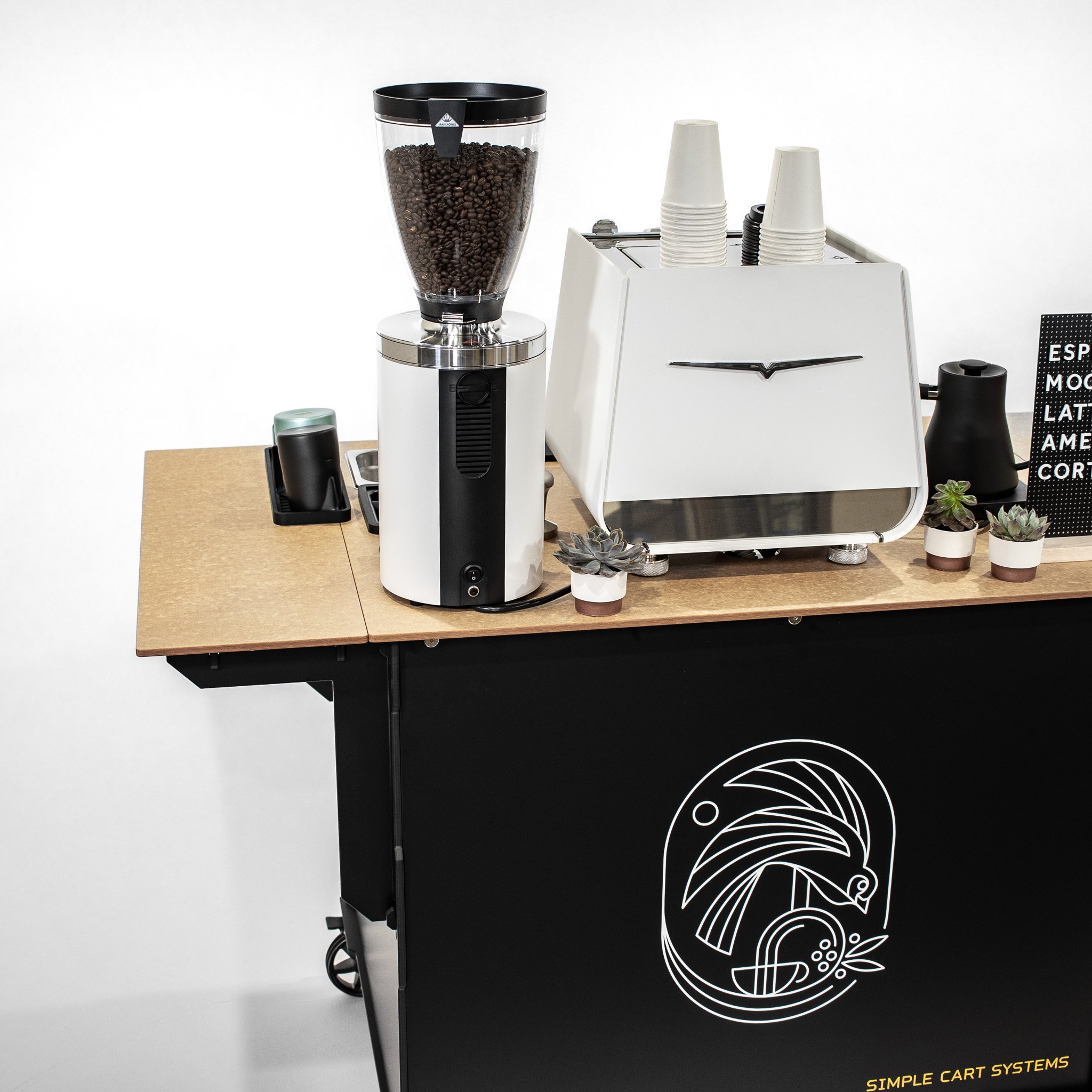 Mahlkonig E65S Espresso Grinder — Simple Cart Systems