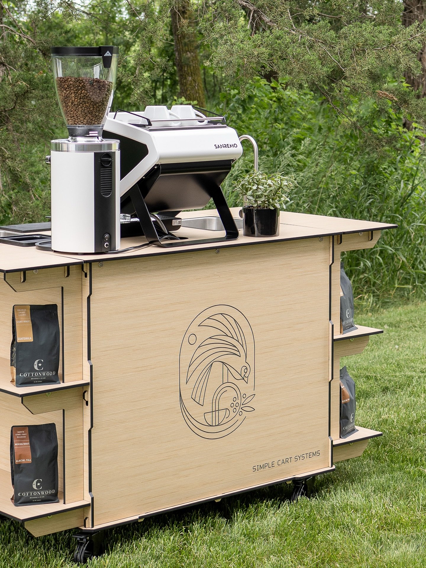 Outside is where you&rsquo;ll find me.
&mdash;&mdash;&mdash;
#coffeeoutside #mobilecoffee #coffeecart #mobilecart #eventcoffee #espressocart #baristalife #mobile