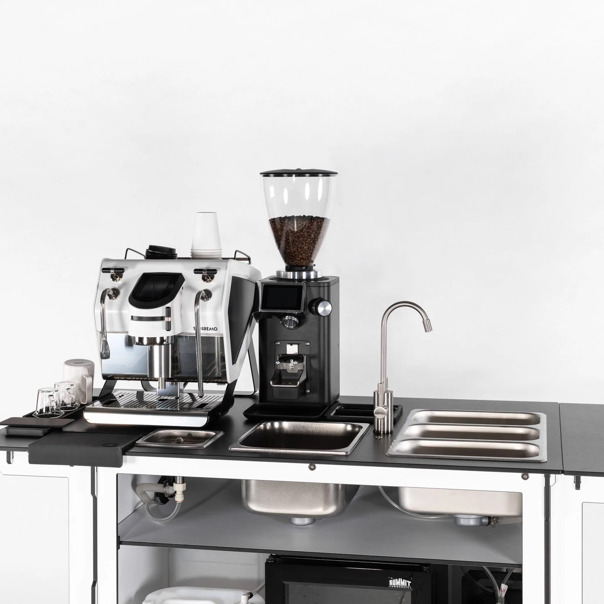 That&rsquo;s a lot of sinks.
&mdash;&mdash;
#healthcodecompliance #coffeecart #mobilecoffee #mobilefood #espressocart
