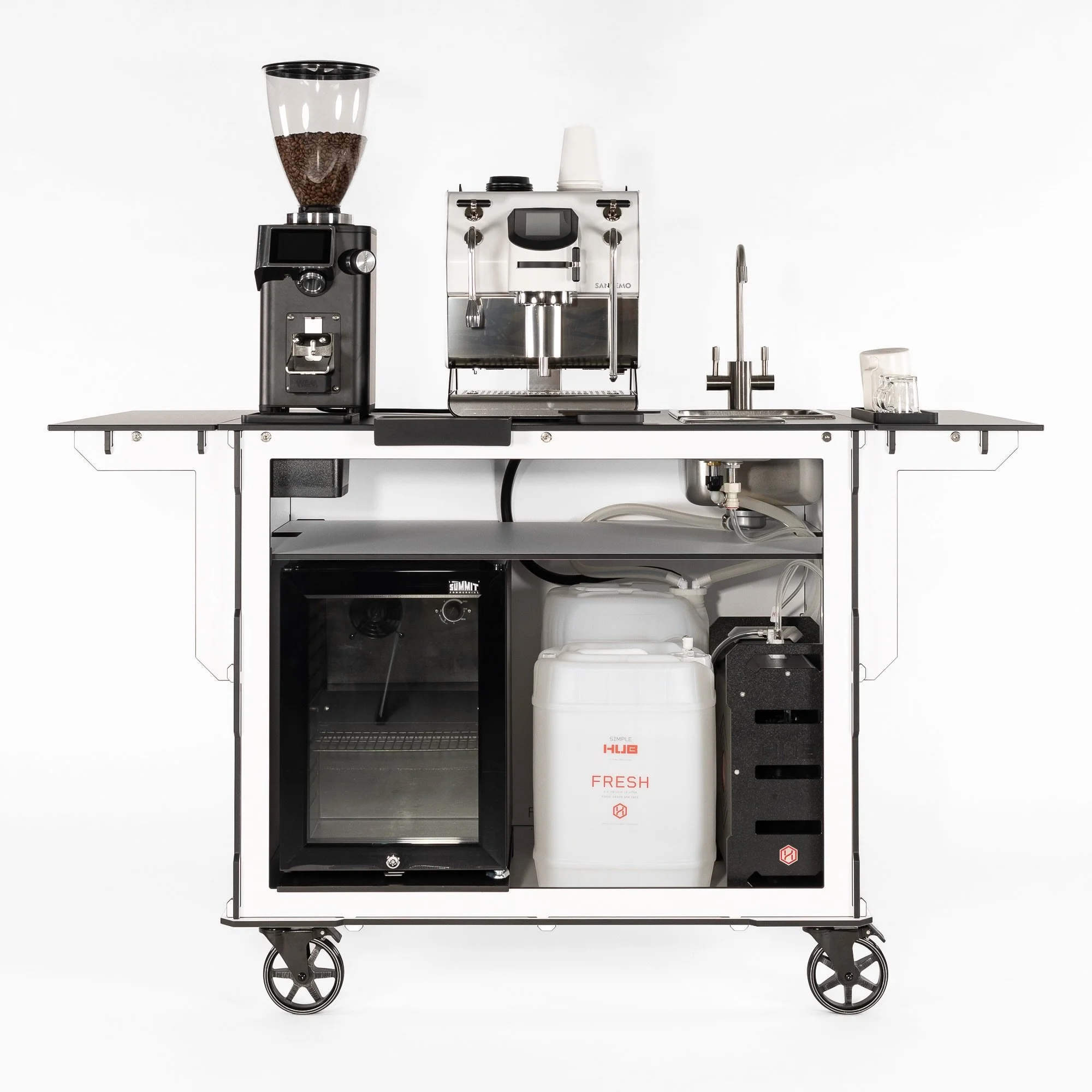 Did someone set the bar?
&mdash;&mdash;
#howsimpleisyoursystem #coffeecart #mobilecoffee #espresso #mobilecoffeebar