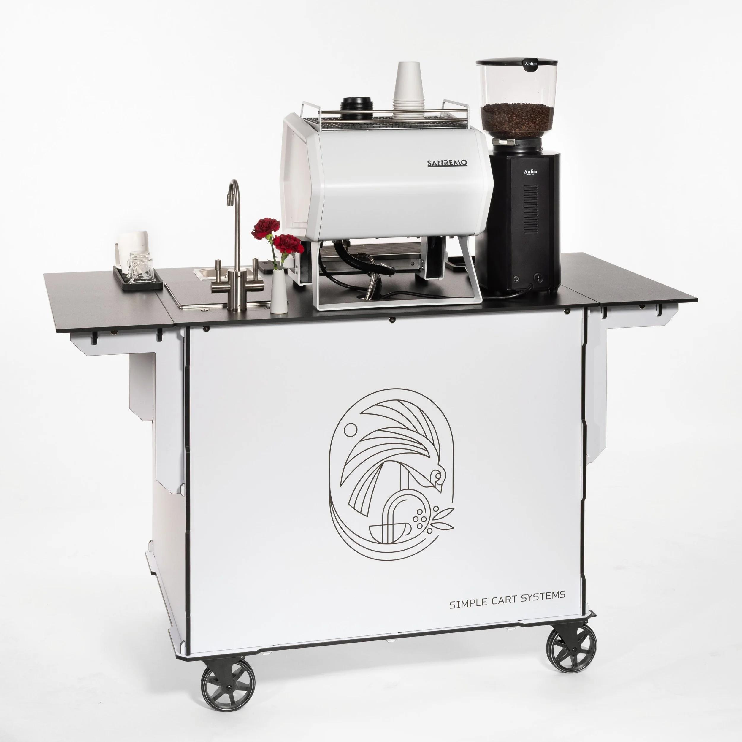 Finally. The Sanremo D8 ONE. A machine that is up to the unique challenges of mobile coffee service. We&rsquo;ve been waiting a long time for this and couldn&rsquo;t be more excited. It&rsquo;s available now and soon to be on our website.
&mdash;&mda