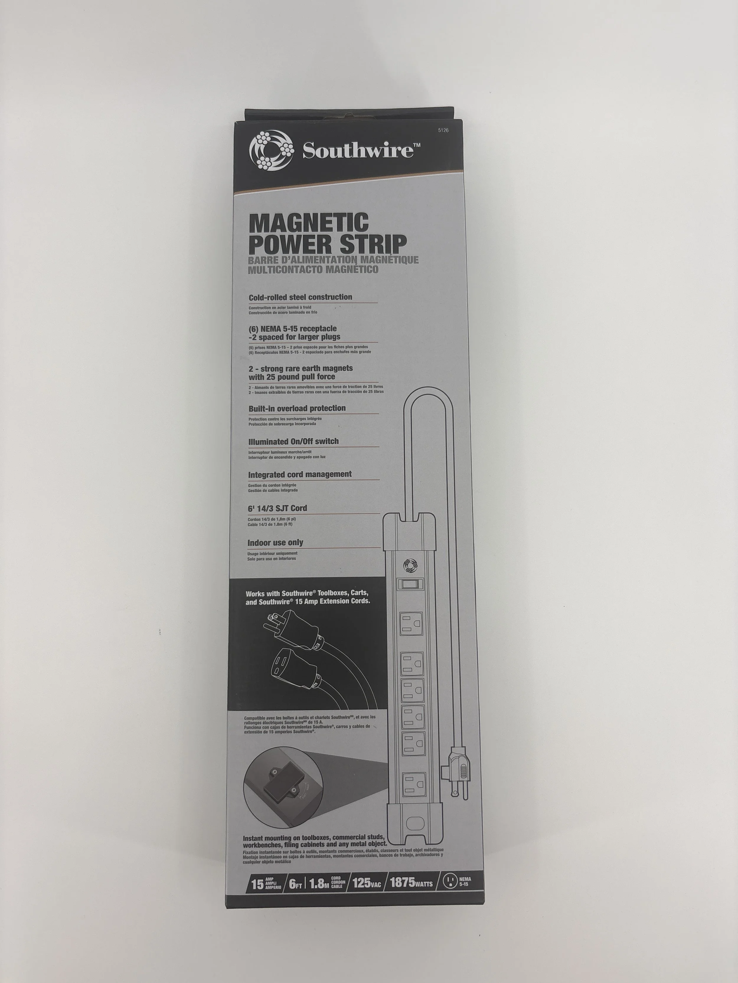 Southwire Magnetic Power Strip