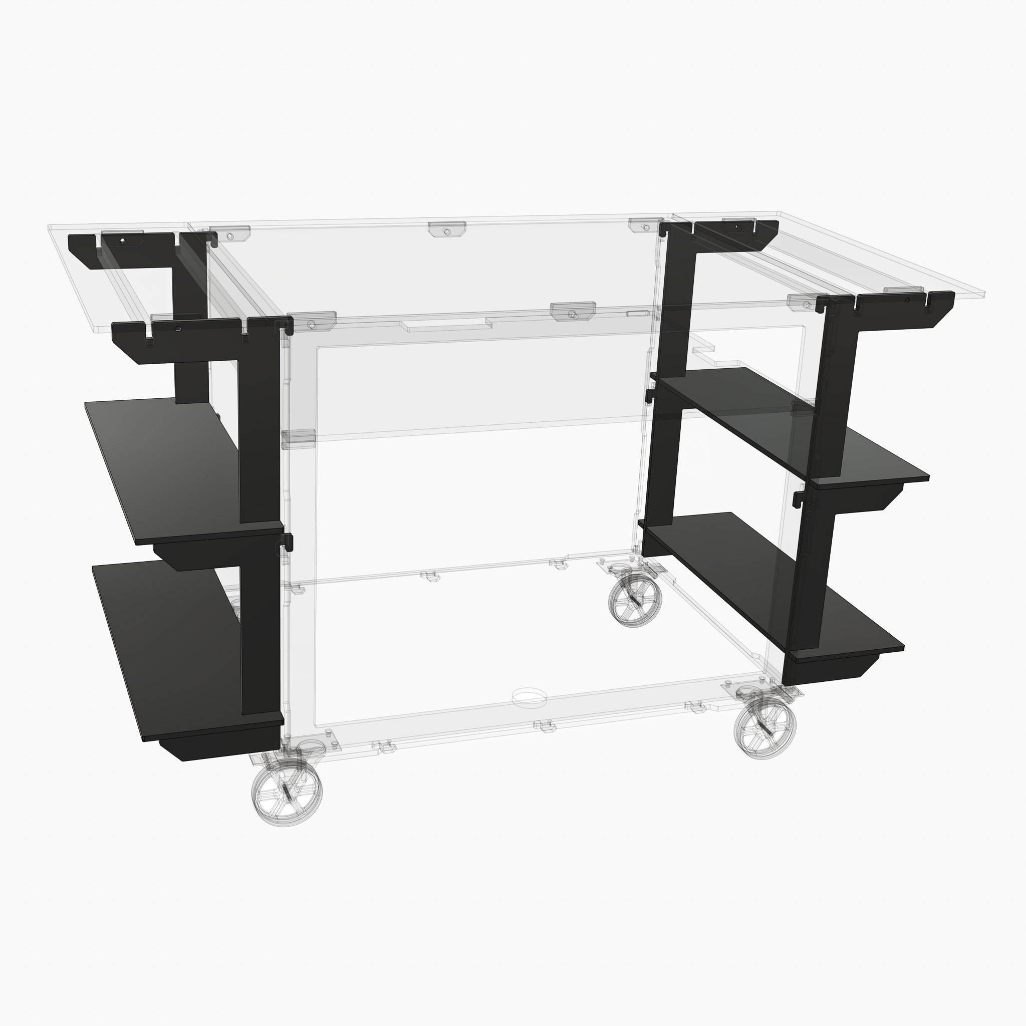 Side Shelf Set