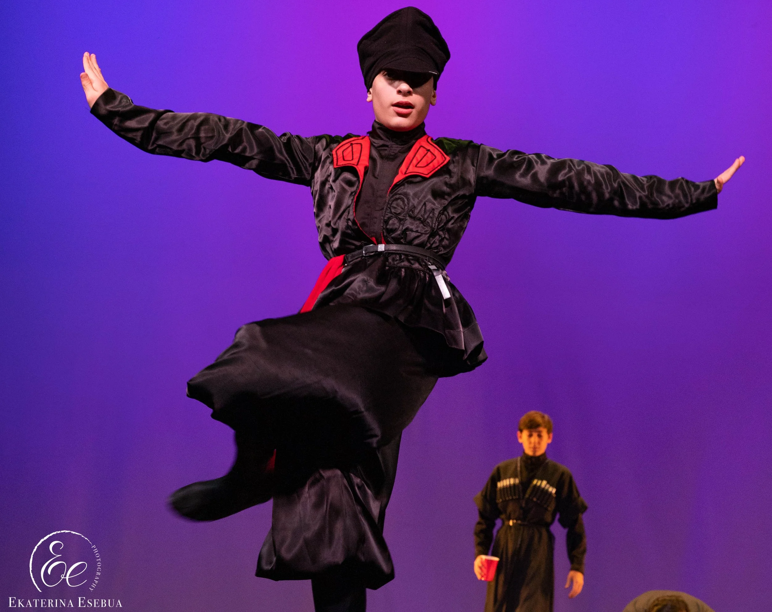 Action dance movement and professional stage arts photography New York by Ekaterina Esebua