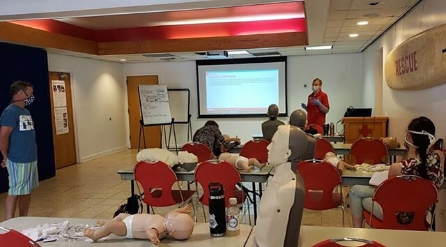 Today, our instructors and staff were at the Red Cross getting certified for Adult &amp; Pediatric First Aid/CPR. When you register for a class at Gryphon (open now on our website!), you&rsquo;ll know your little gryphon is in good hands.