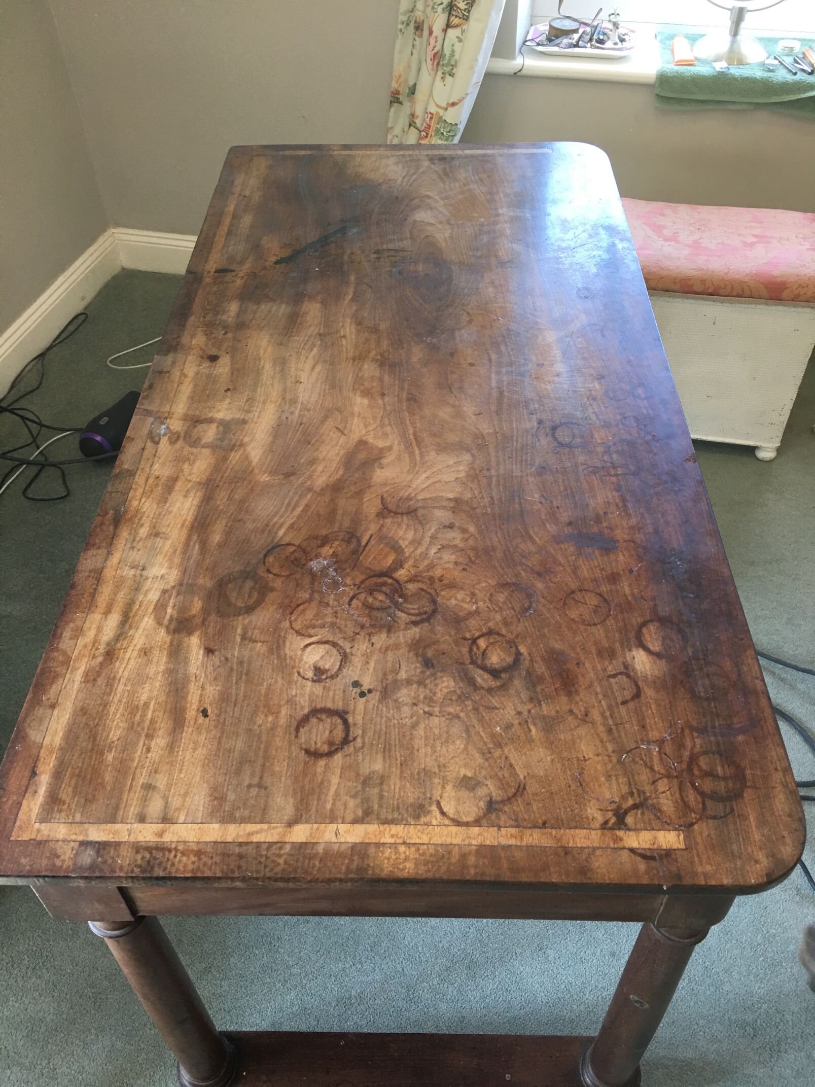 8a Bishops Waltham, Hampshire, dressing table before restoration.jpg