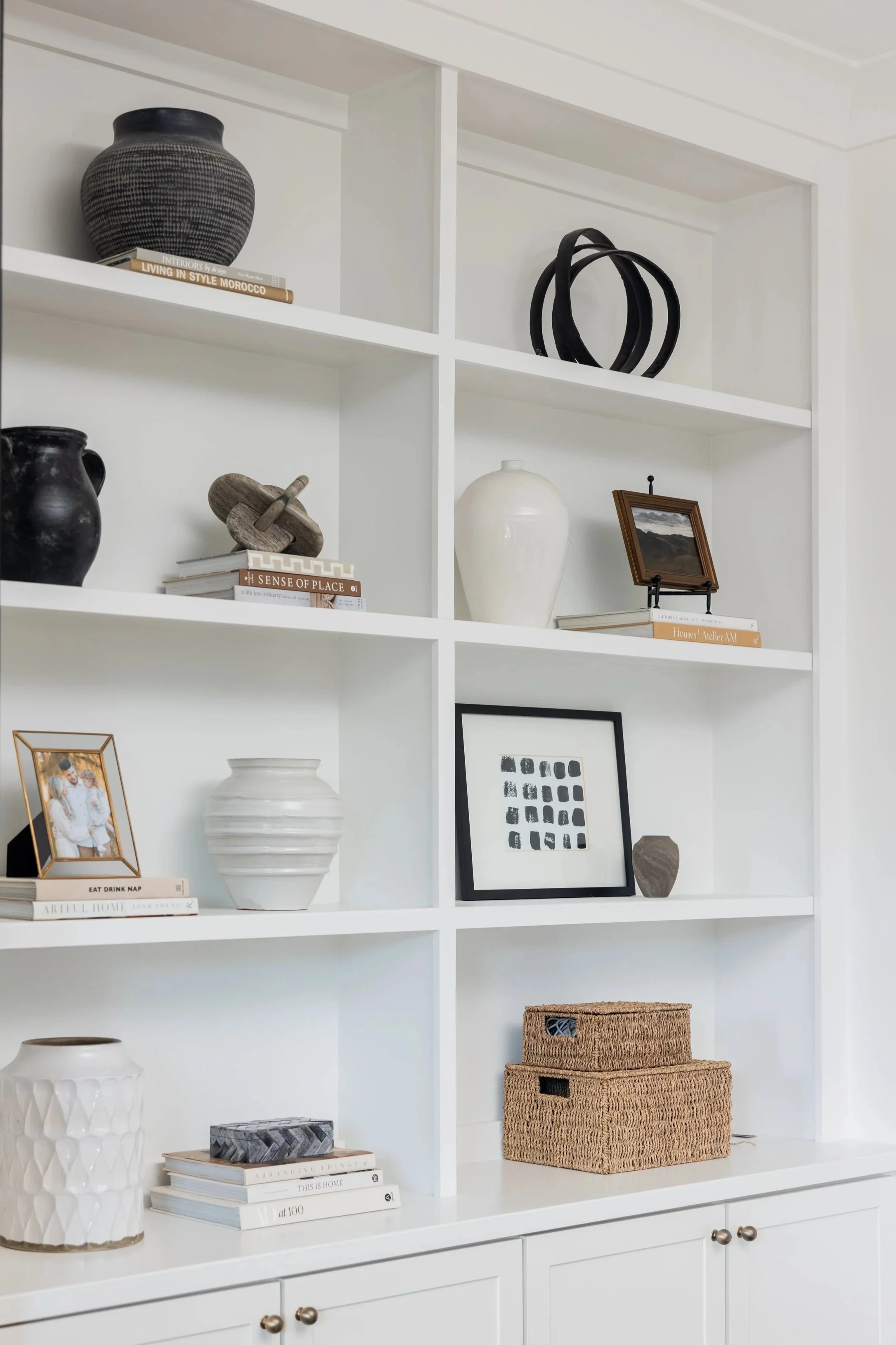 Built in shelving