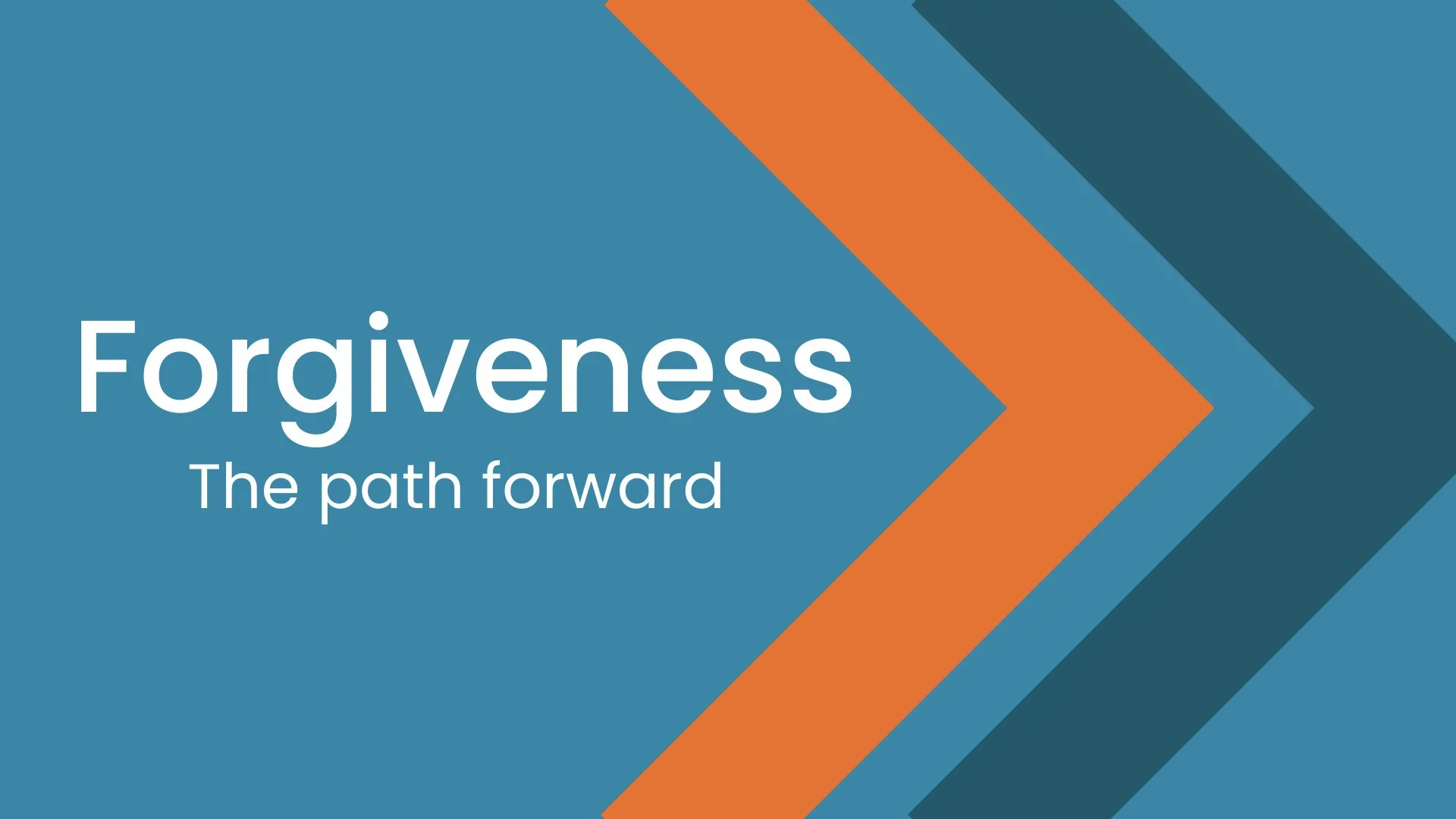 November 27, 2022 - Forgiveness