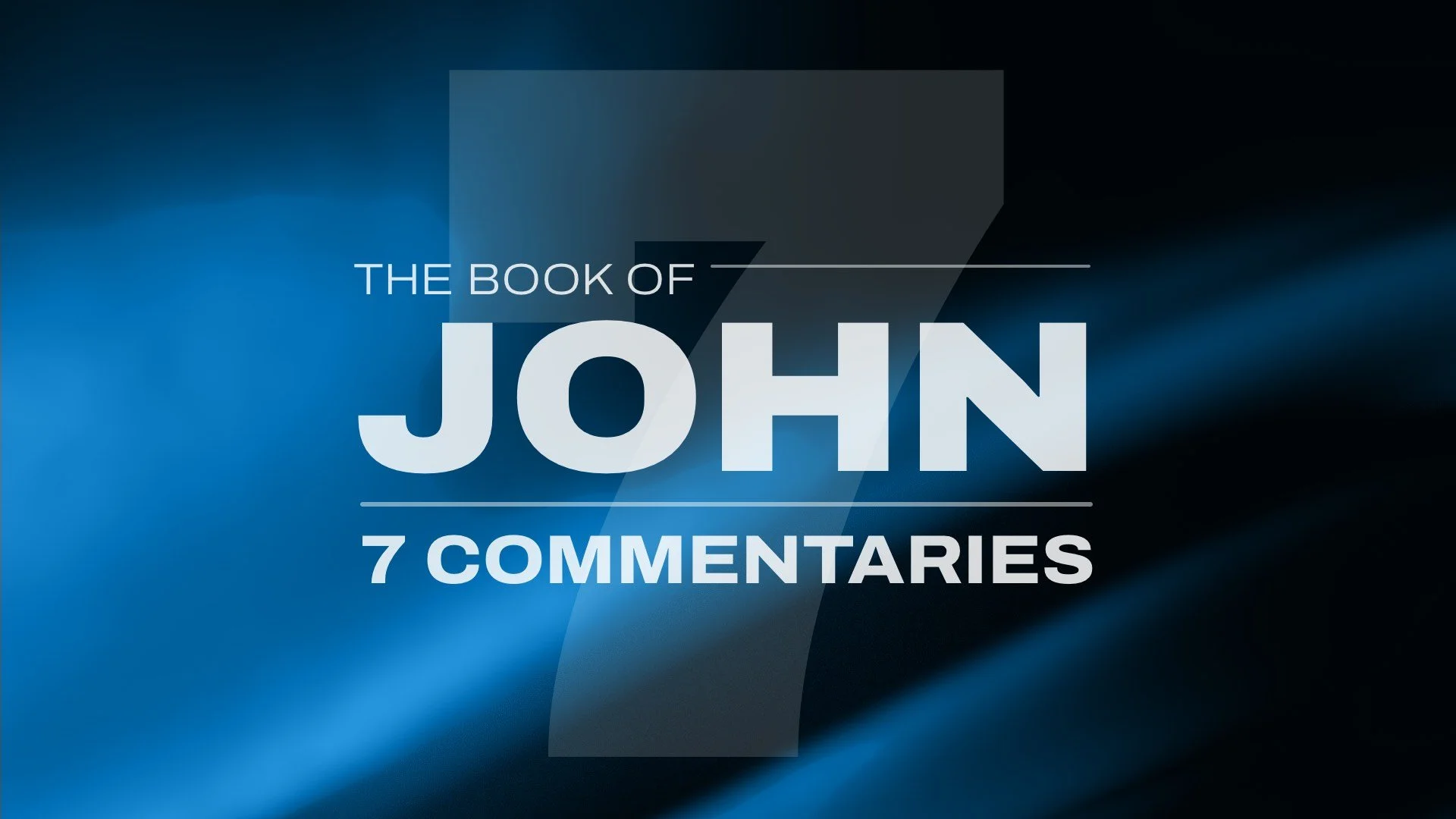 April 7, 2024 - John, 7 Commentaries #7