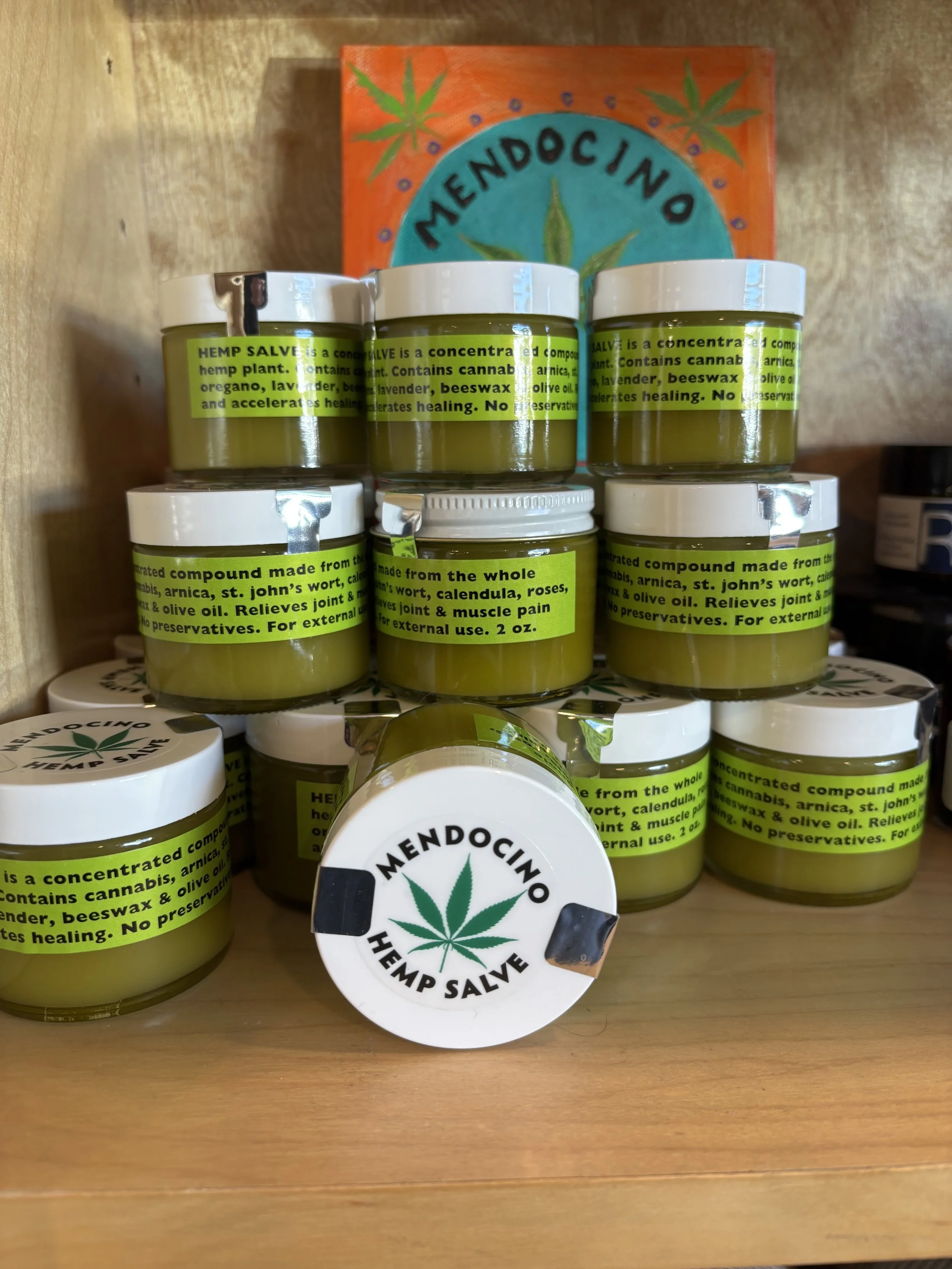 Mendocino Hemp Salve, 2 oz