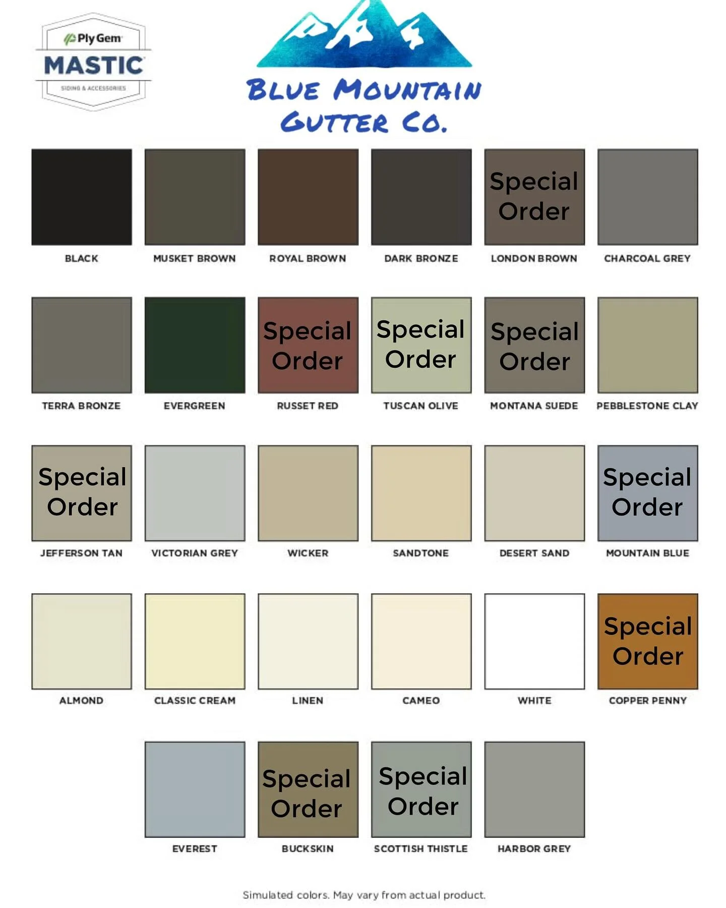 Updates on Blue Mountain Gutter Company, gutter installers in Asheville