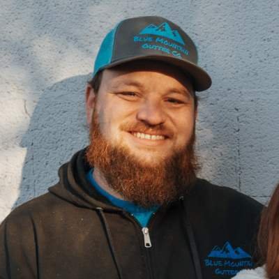 Chris Muccio is the owner and founder of Blue Mountain Gutter Co.