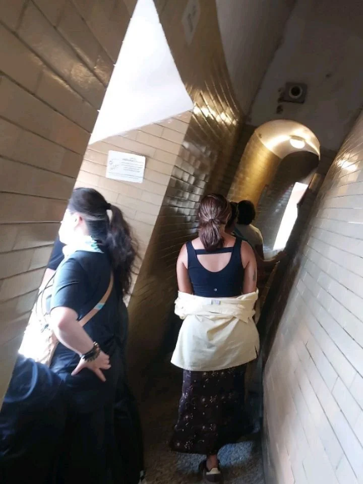 Today we visited the Vatican. We climbed so many steps up and down,  but it was cool to see the Sistine Chapel and St. Peter's Basilica. The first video is of a staircase toward the top of the dome of St. Peter's, which threw us all of balance. I too