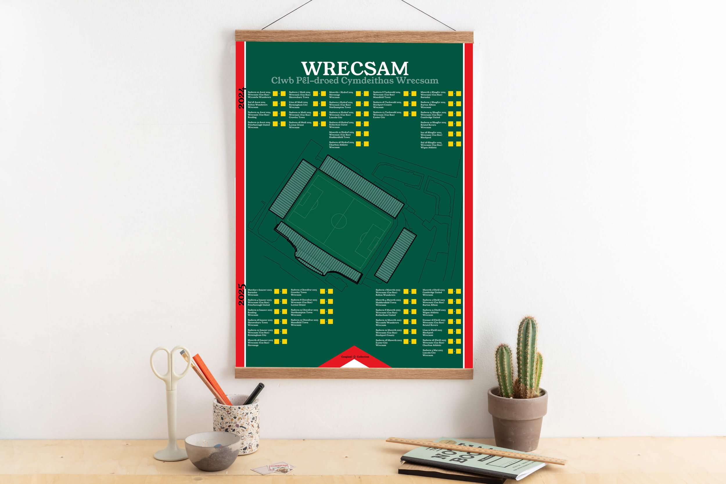 Wrexham football fixtures