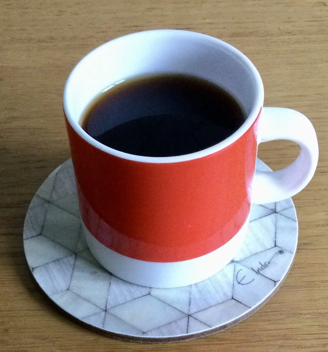 WALDORF  round coasters.