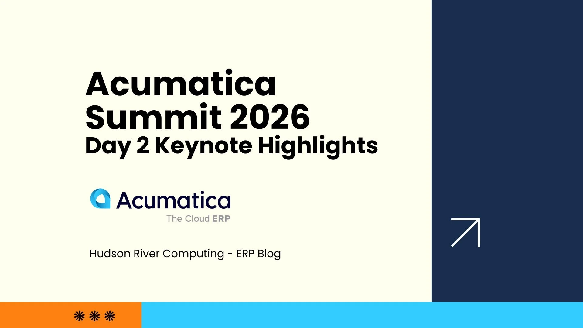 Acumatica Summit 2026 - Day 2 Keynote Highlights