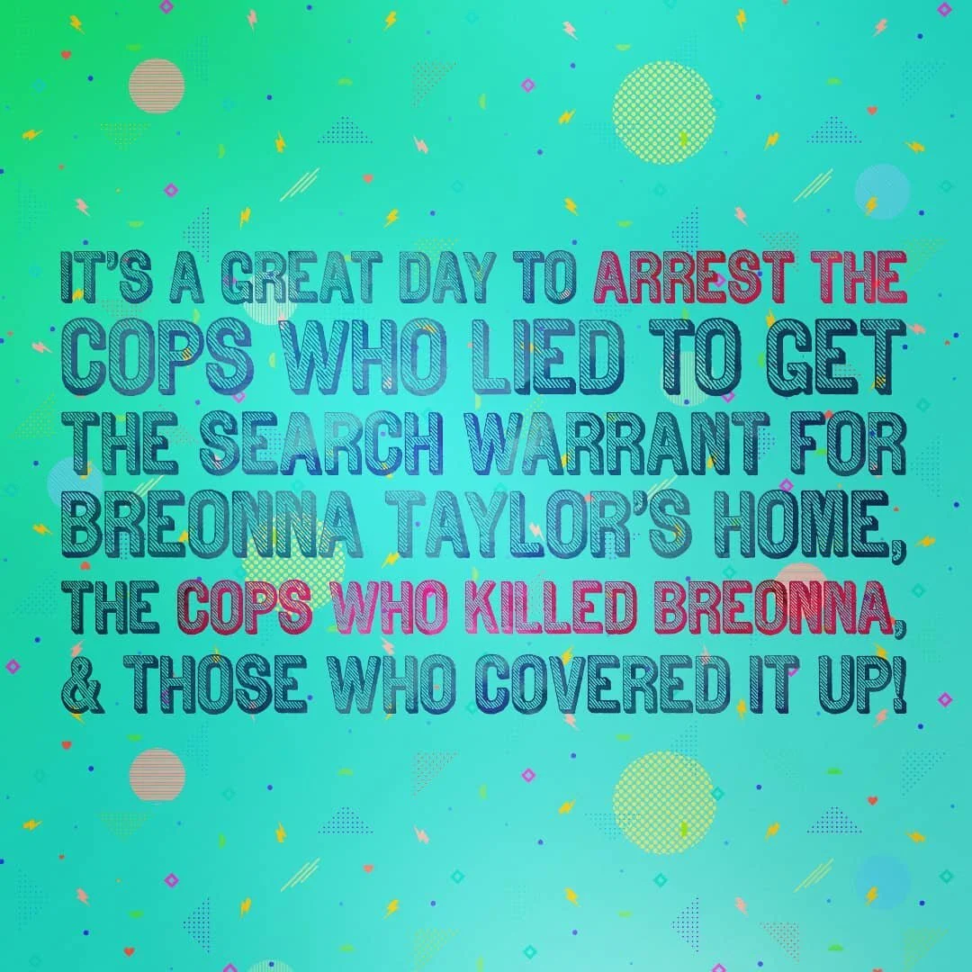 Detective Joshua Jaynes lied in getting a search warrant for Breonna Taylor's apartment. If it wasn't for his carelessness and failure to meet the requirements of the job he was hired to do (tell the truth), Breonna would still be alive today. 

Firi