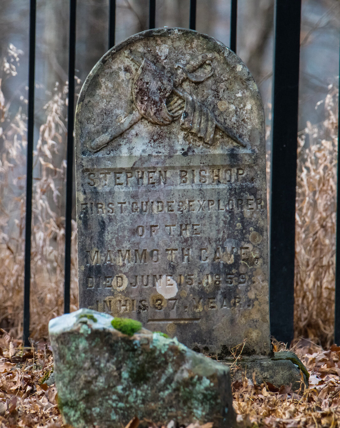  Headstone purchased for Stephen Bishop by millionaire James Mellon. Photo courtesy of Don Sniegowski |  flickr  