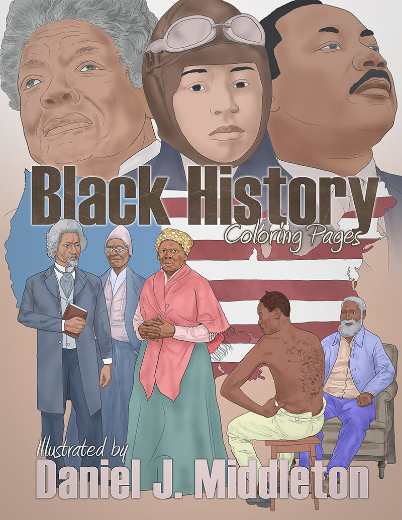 Black History Adult Coloring Pages