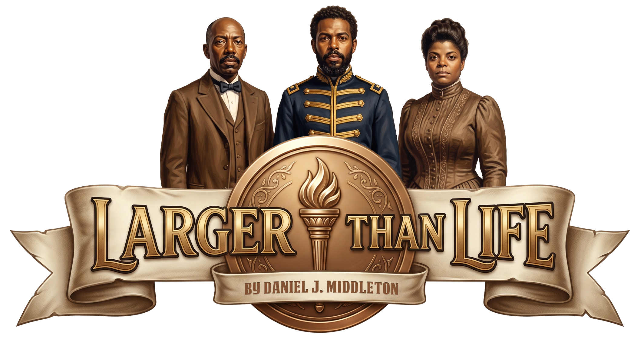 Larger Than Life series logo