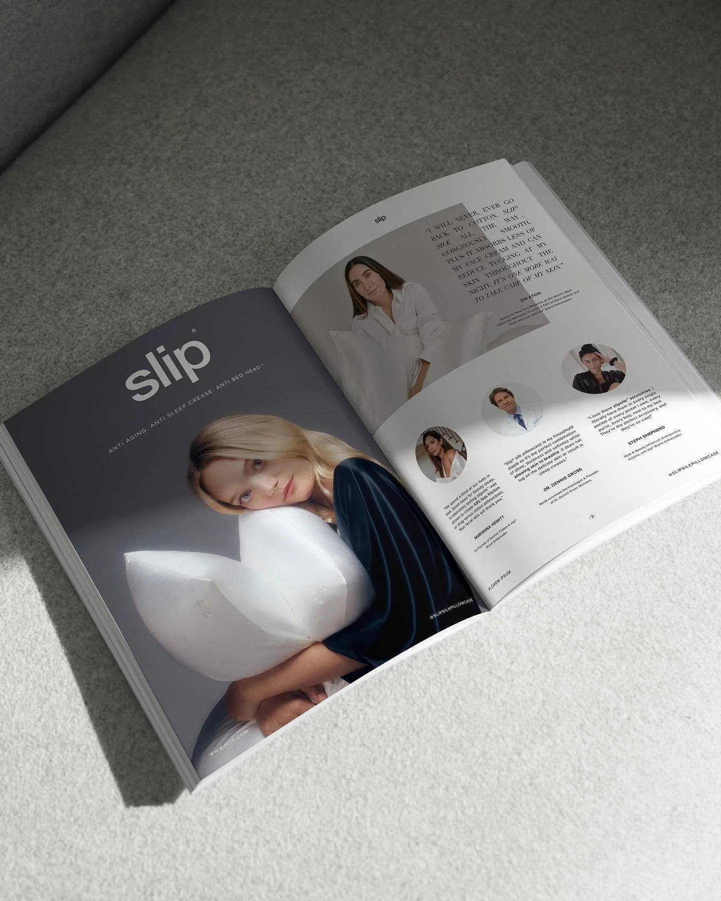 SlipSilk Newspaper Design