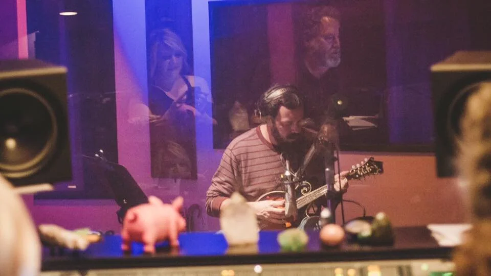Dan Keller, recording mandolin