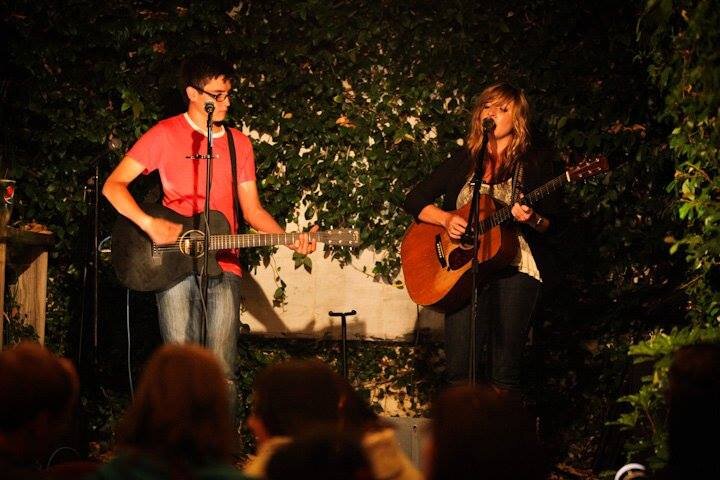 Linnaea's Cafe with my brother Warren